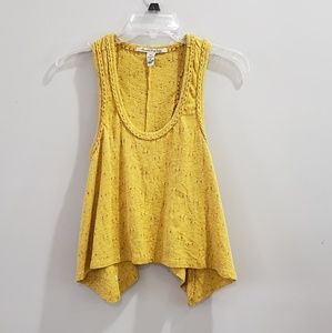 Cropped Distressed Tank AMERICAN RAG